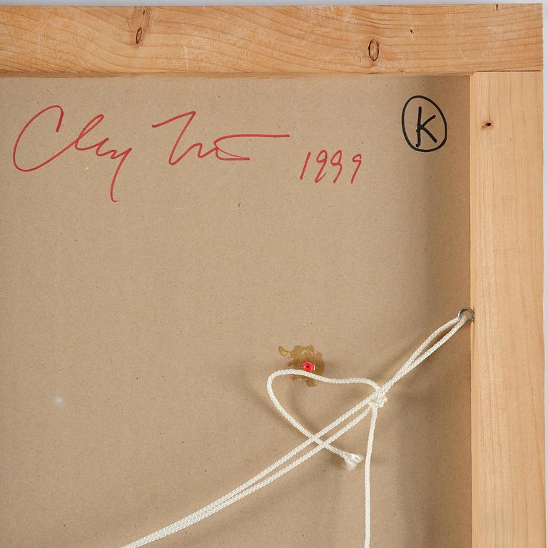 Clay Ketter, "First Painting for Crying (T.P. alb. 9 C. - 1'99)".