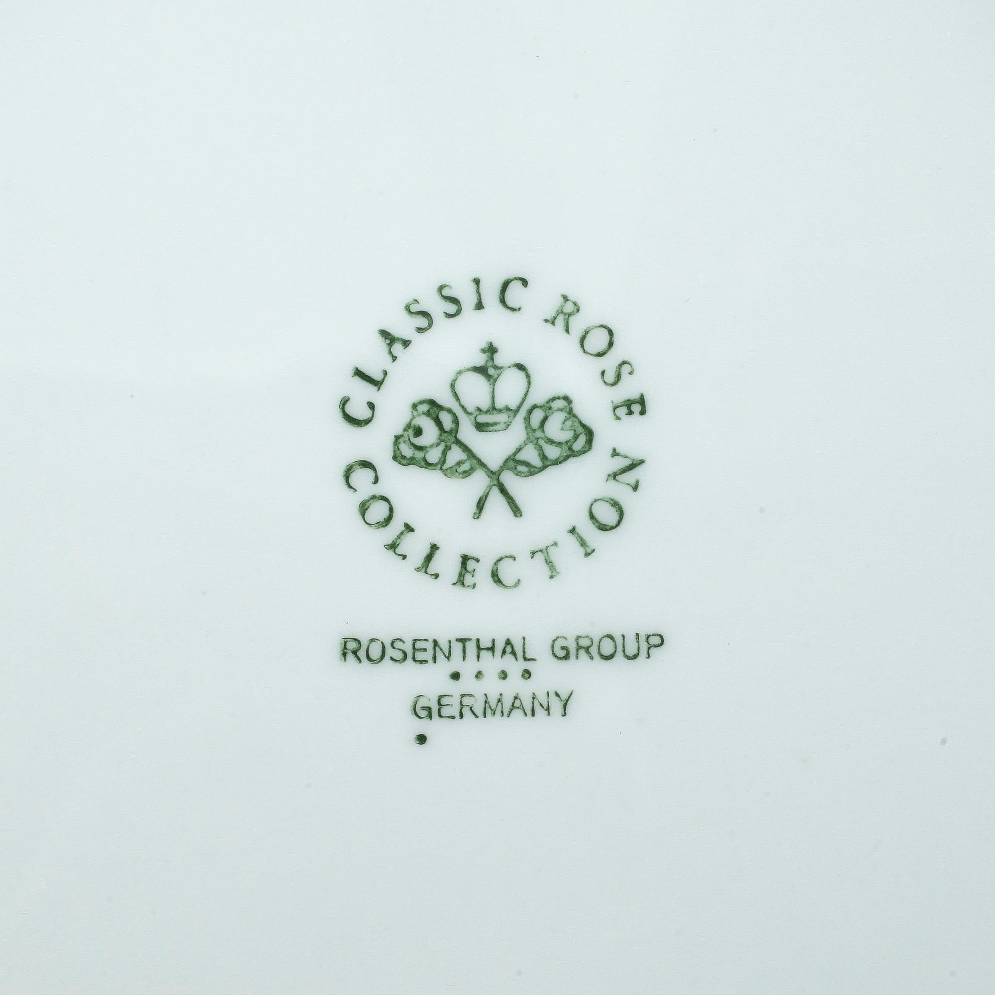 SERVISDELAR, porslin, 36 st, "Maria", Rosenthal.