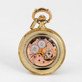 GLYCINE, pocketwatch, 27,5 mm,