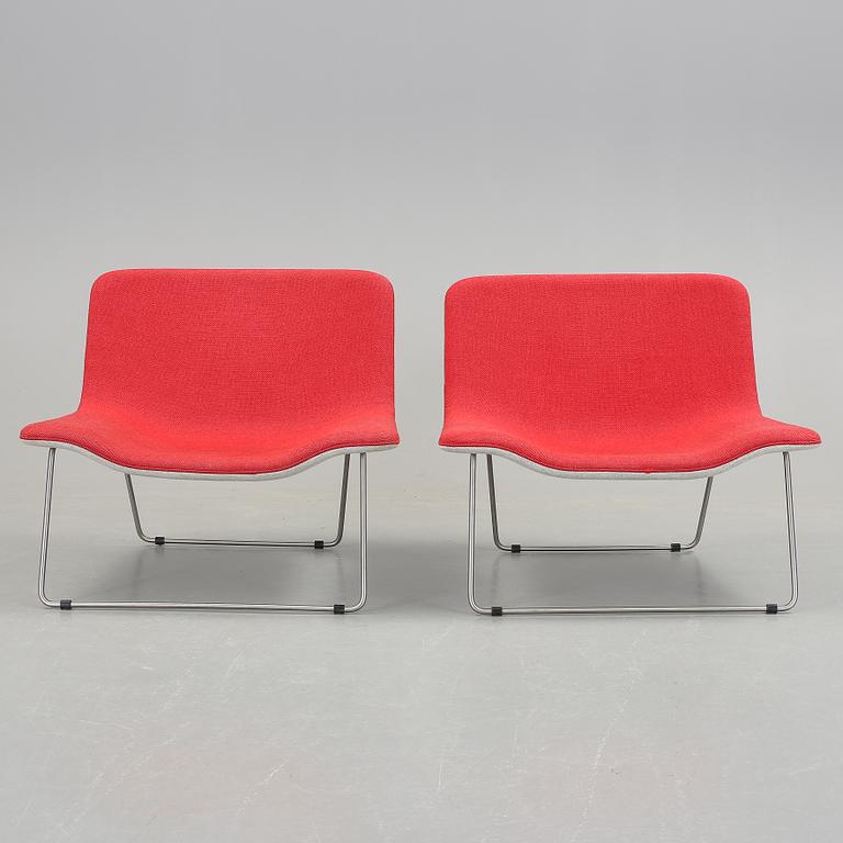 FÅTÖLJER, ett par, "Spring", Erwan Bouroullec, Cappellini, Italien. Formgivna år 2000.