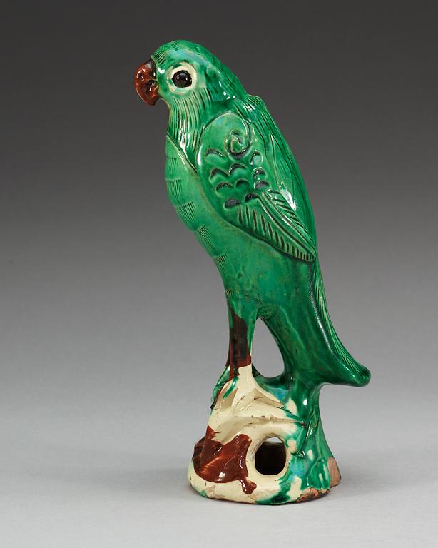 FIGURIN, porslin. Qing dynastin.
