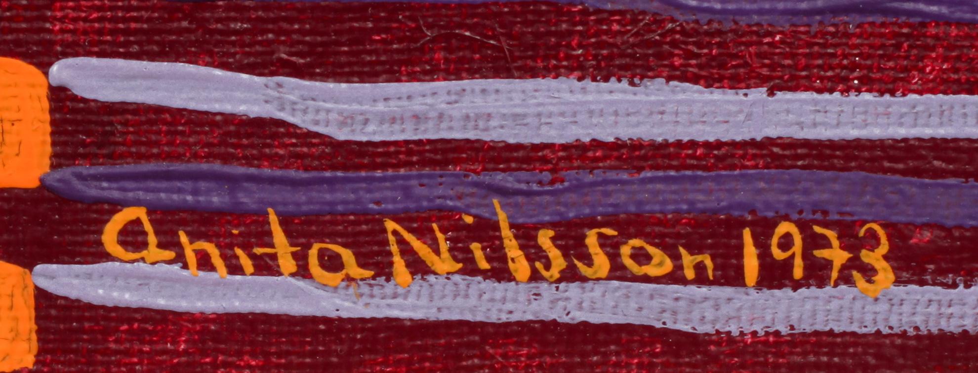 ANITA NILSSON, olja på duk, signerad.