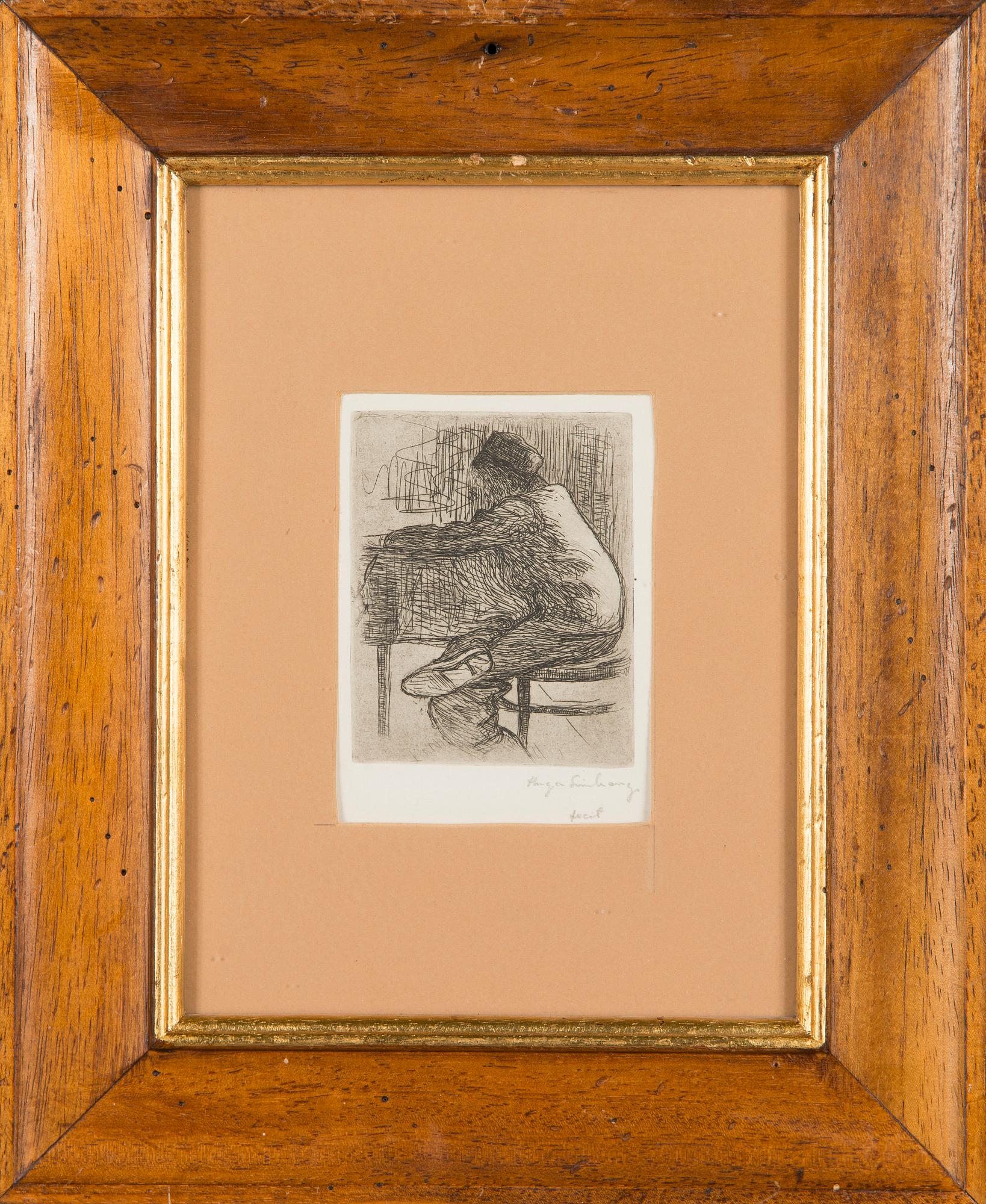 Hugo Simberg, Vid bordet.