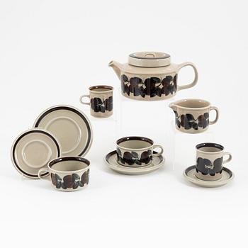 Ulla Procopé, a 21-piece 'Ruija' tea and coffee service, Arabia, Finland, 1975-1981.