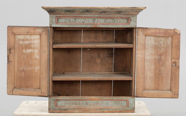 SKÅP, allmoge, daterat 1801.