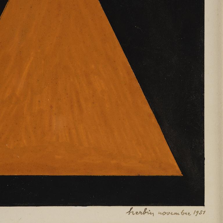 Auguste Herbin, "Oui".