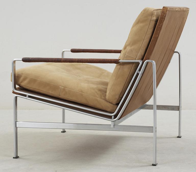 A Preben Fabricius & Jørgen Kastholm easy chair, Kill International, Germany 1960's.