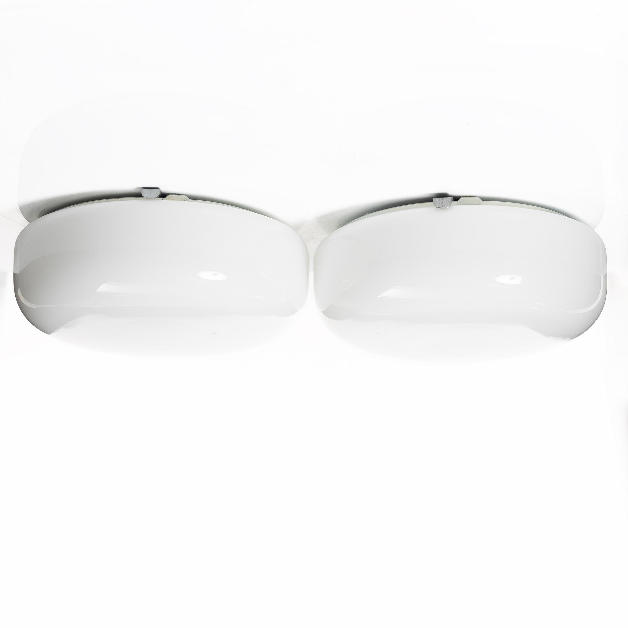 Harald Notini, a pair of ceiling lamps model "10676", Arvid Böhlmarks Lampfabrik, Stockholm, 1930s.