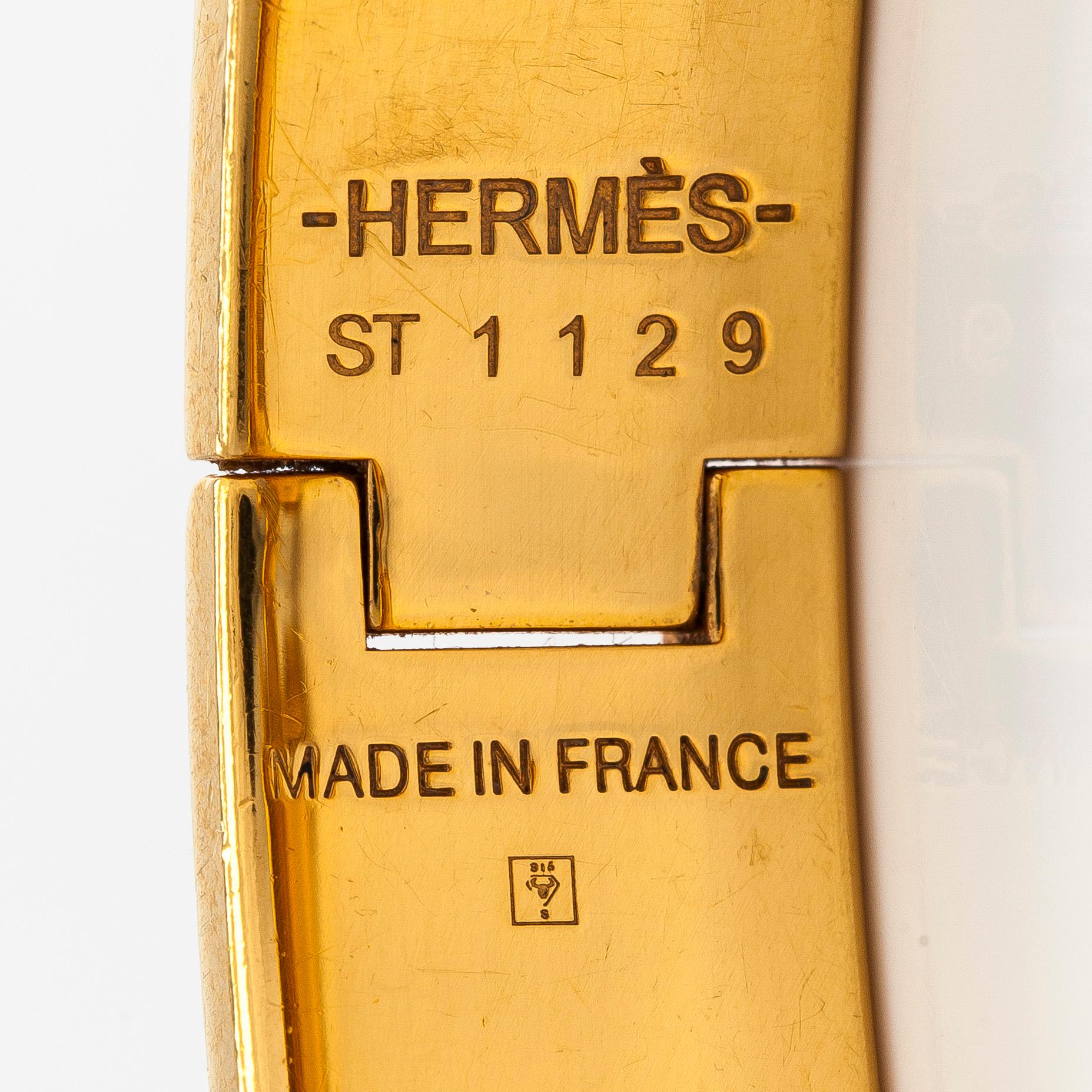 Hermès, armband, "Clic H".