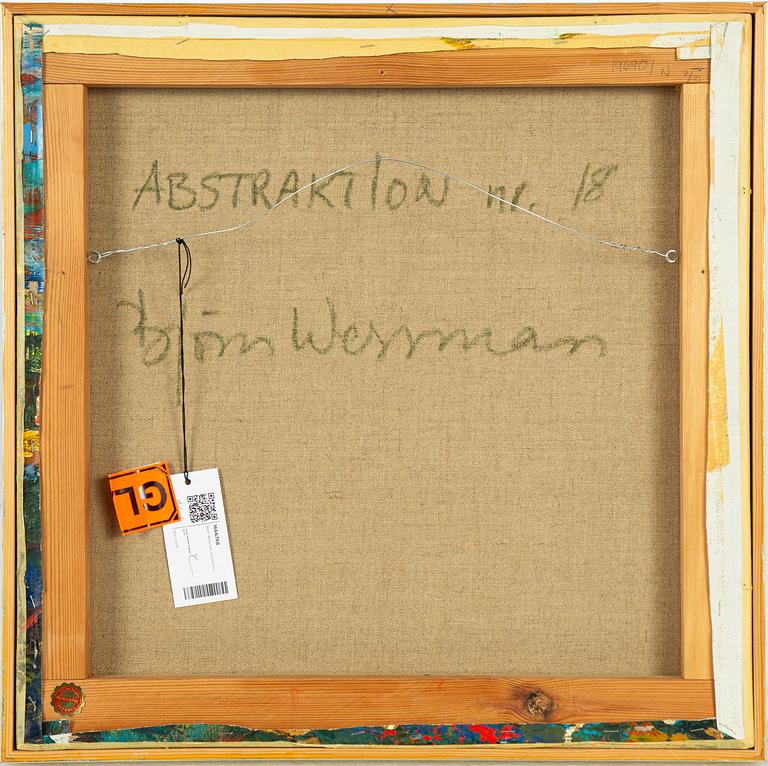 Björn Wessman, "Abstraktion nr 18".