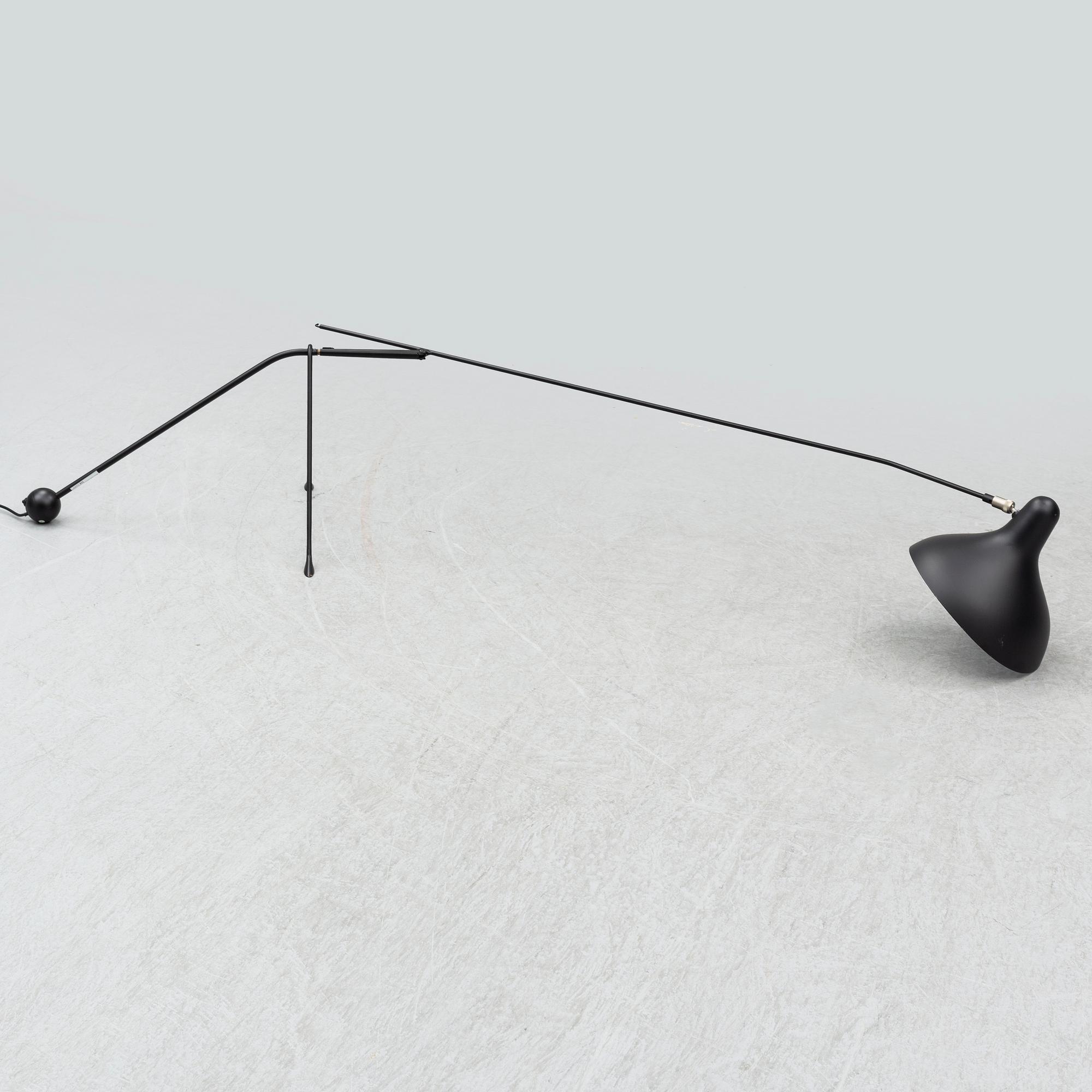 BERNARD SCHOTTANDER, A 'Mantis BS2" wall light from Lampe Mantis. Designed in 1951.