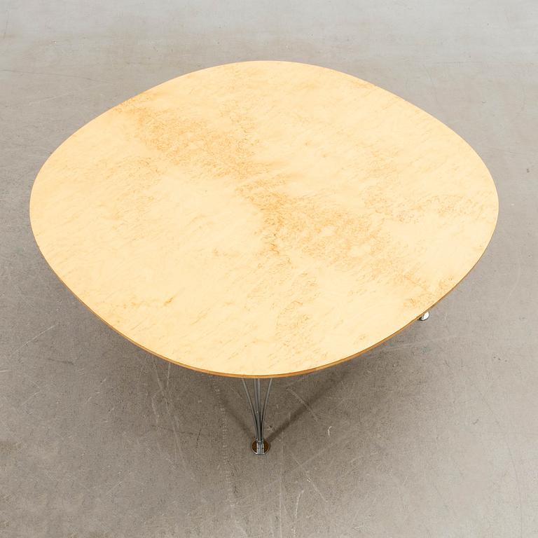 Bruno Mathson & Piet Hein, coffee table, "Superellipse", Bruno Mathsson International Fritz Hansen.