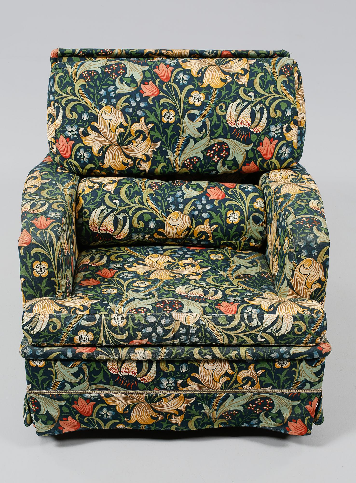 FÅTÖLJ, 1900-talets andra hälft.