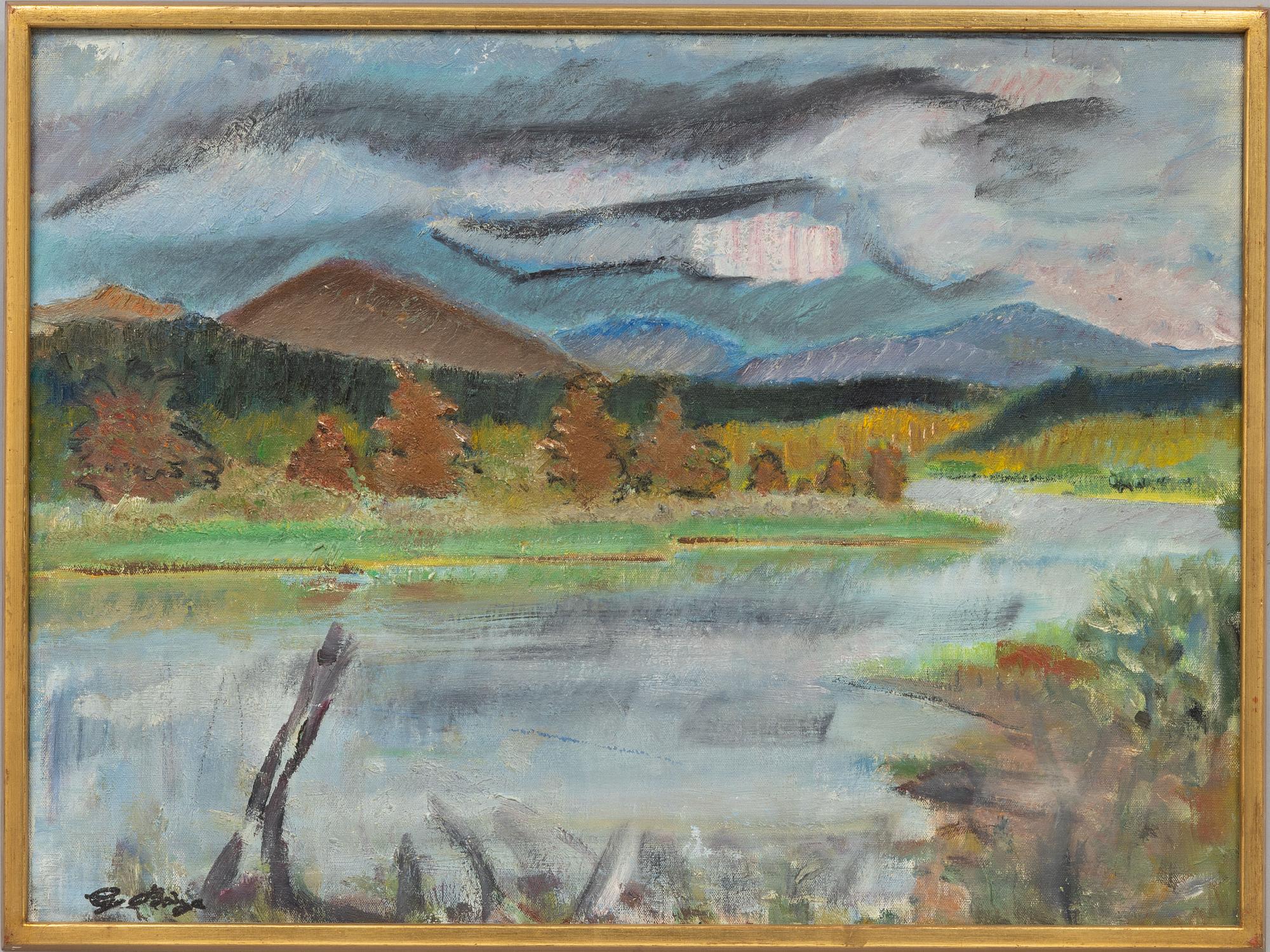 Gideon Börje, "Tärnasjön, Lappland".