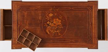 Bord, av Georg Haupt (mästare i Stockholm 1770-84), Gustavianskt.