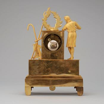 A French Empire 19th century mantel clock.