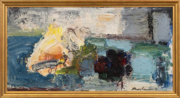 HANS LARSSON, oil on canvas signed and dated 62.