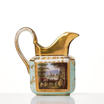 Tete a Tete, porslin. Frankrike, Paris, senempire, 1800-tal.