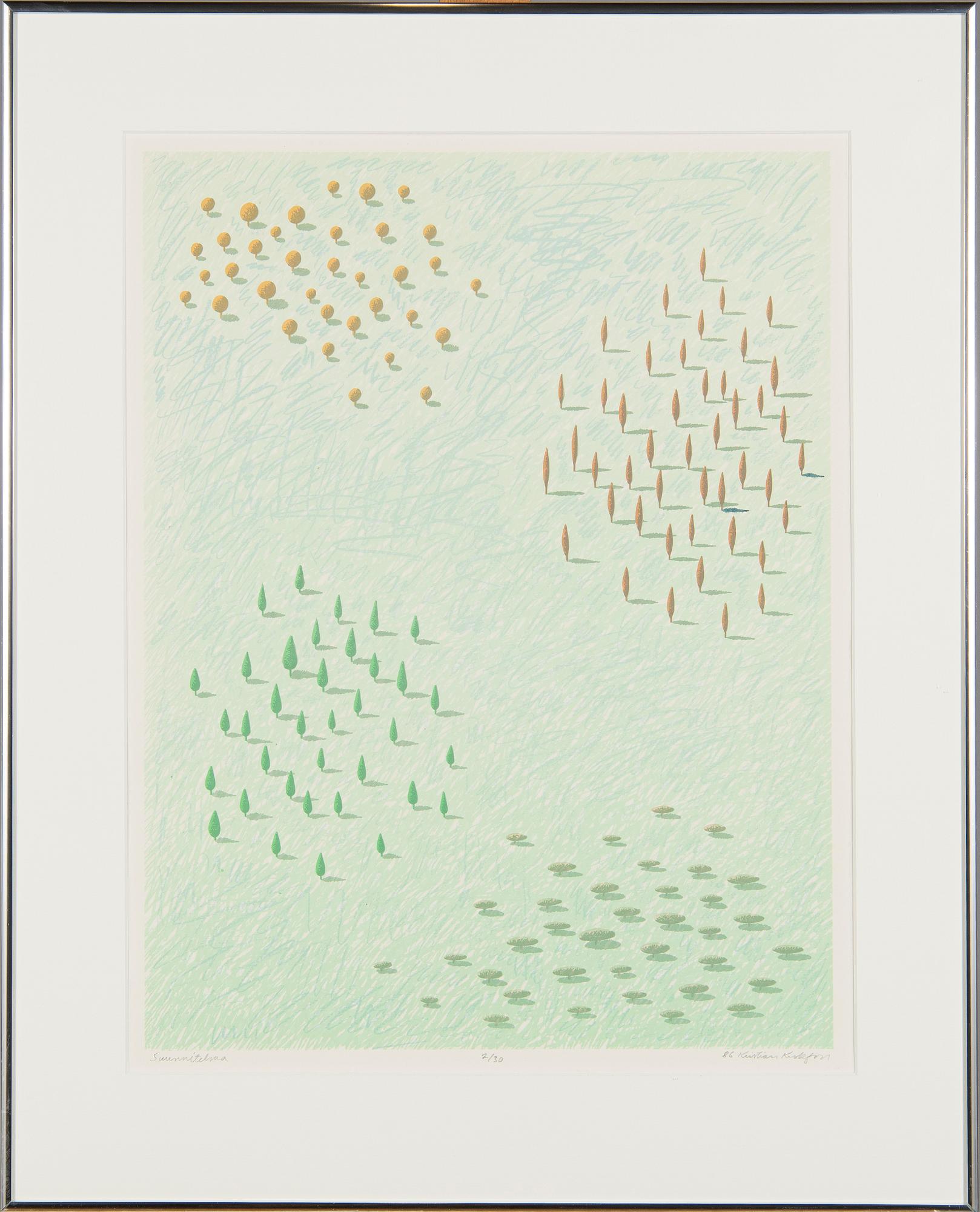 Kristian Krokfors, 'Suunnitelma'.