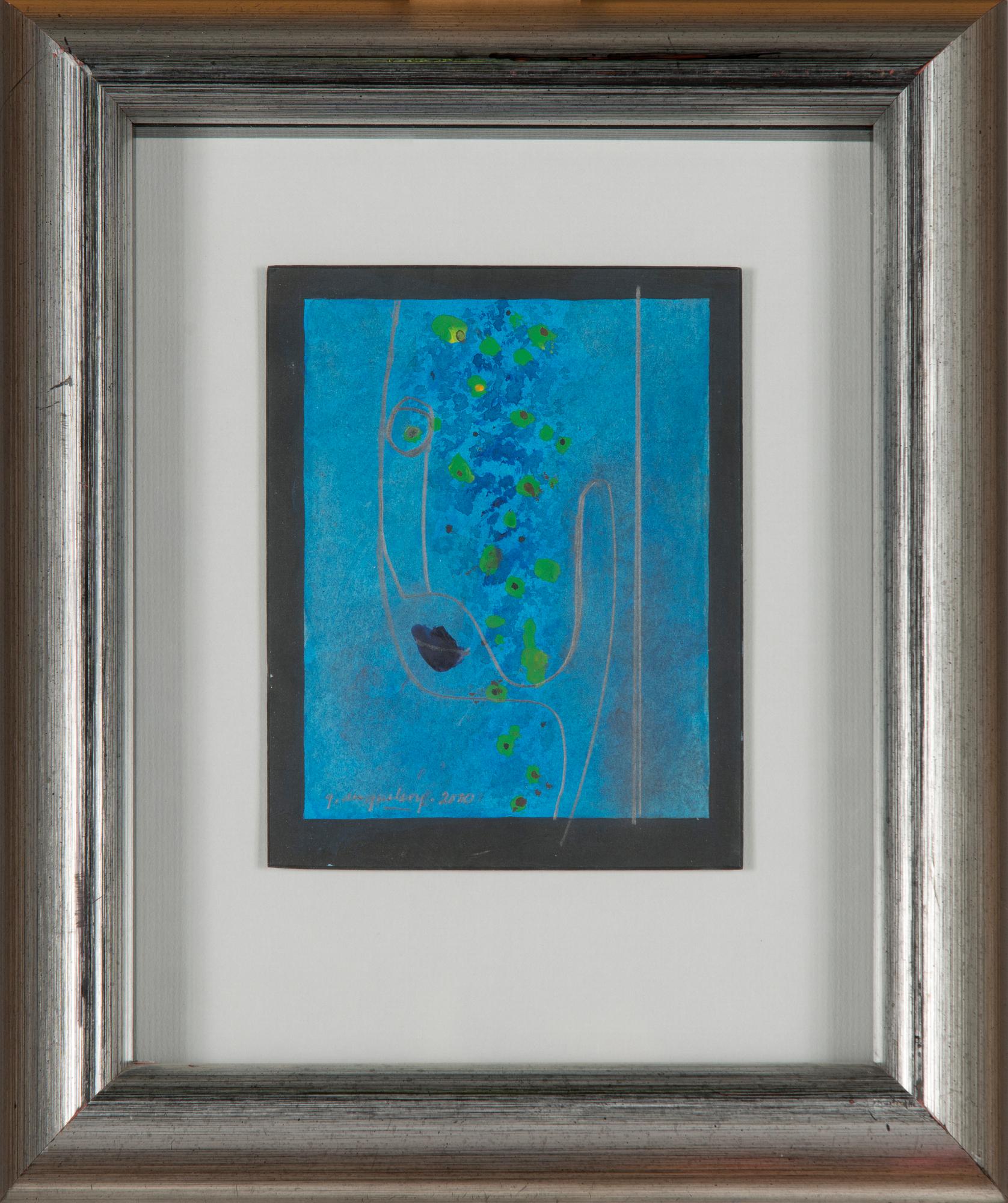 Göran Augustson, blandteknik, signerad och daterad 2000.