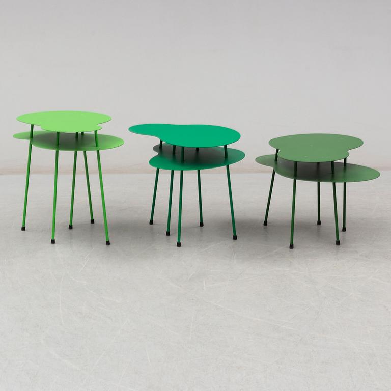 BORD/SIDOBORD, 3 st, "Amazonas", Claesson Koivisto Rune, Offecct, 2000-tal.