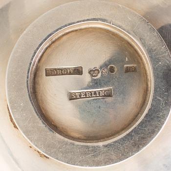 ATELIER BORGILA, skål, sterlingsilver, Stockholm, 1937.