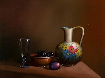 JAN PALMU, oil on canvas, signed.