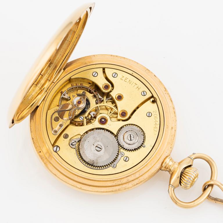 Zenith, pocket watch, hunter-case, 52.5 mm.