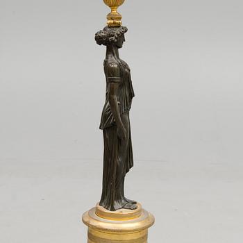 An early 19th Century Russian ormolu candelabra.