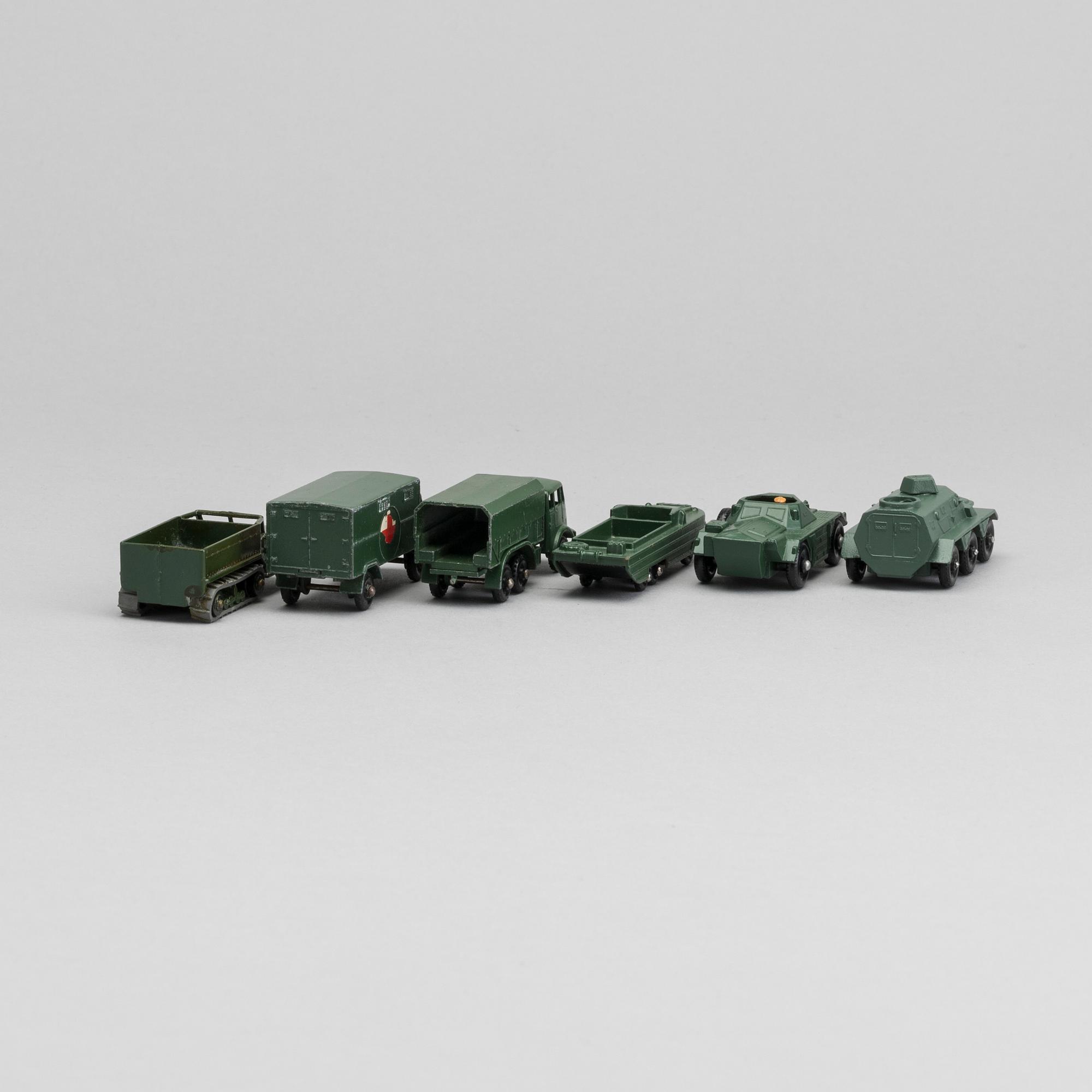 LESNEY MATCHBOX SERIES SIX CARS.