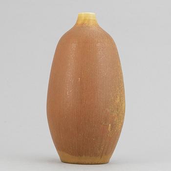 Sven Jonson, a stoneware vase for Gustavsbergs studio, 1956.