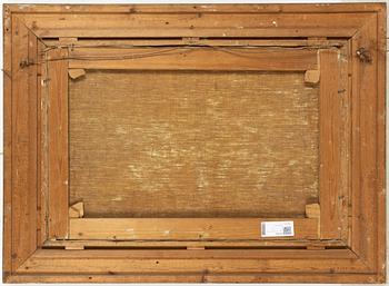 Olof Hermelin, Kustlandskap med båtar.