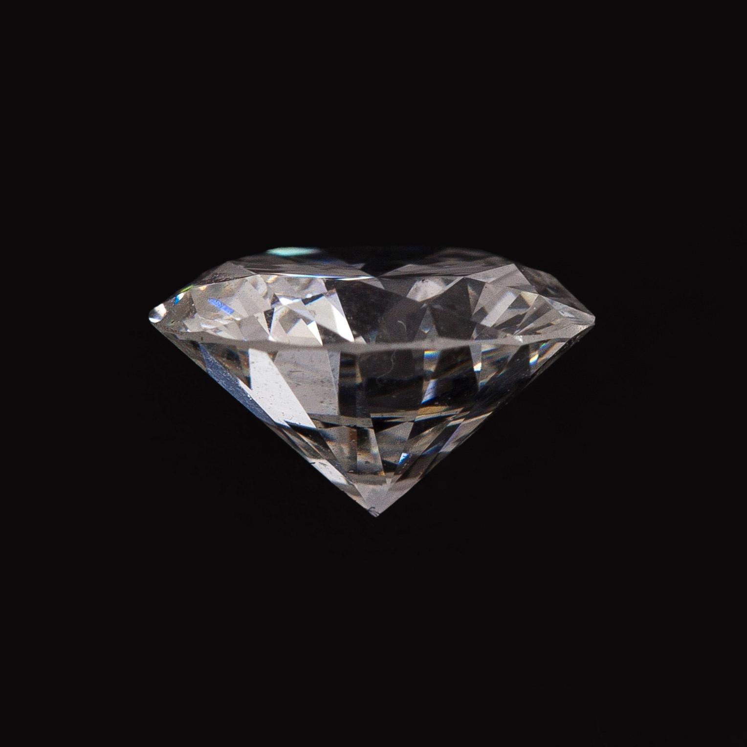 Diamant, briljantslipad, 0,99 ct H / VS2.