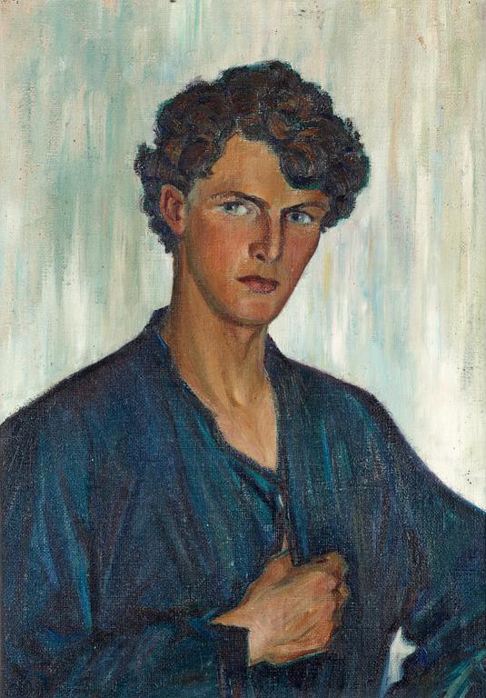 Gösta Adrian-Nilsson, "Ilja" (Portrait of Karl Edvard Holmström).
