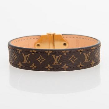 Louis Vuitton, "Nano monogram" armband. Märkt Louis Vuitton Paris, Made in Spain.