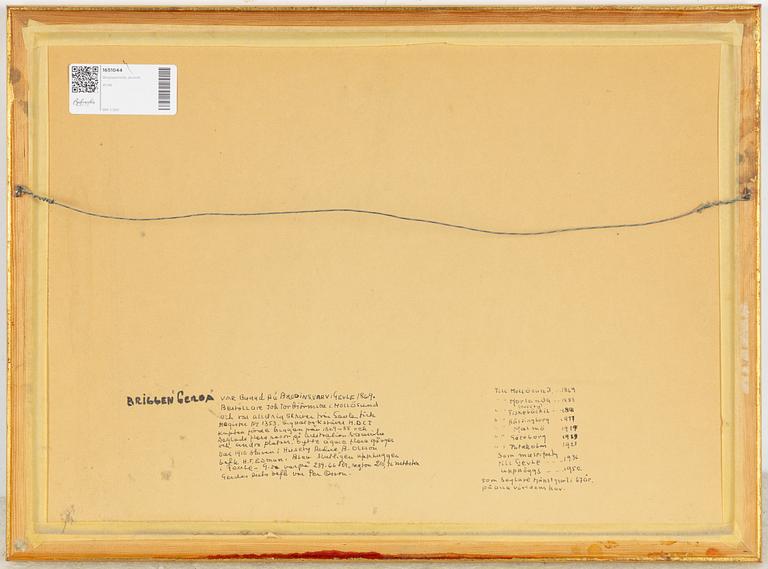 Ship portrait, "Gerda" of Mollösund.