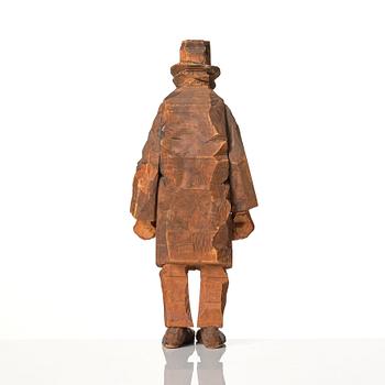 Axel Petersson Döderhultarn, Man with hat.