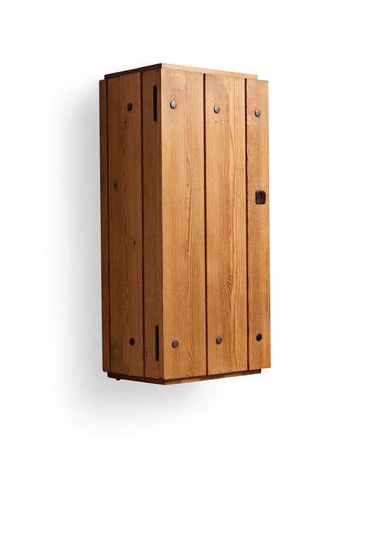 An Axel Einar Hjorth pine wall cabinet, Nordiska Kompaniet, Sweden 1930's.