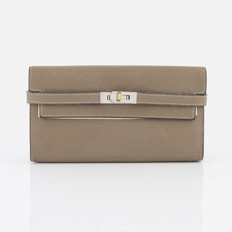 Hermès, an Epsom leather 'Kelly' wallet, 2011.