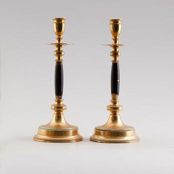 LJUSSTAKAR, 1 par, Skultuna, No 66 A, 1900-talets första hälft.