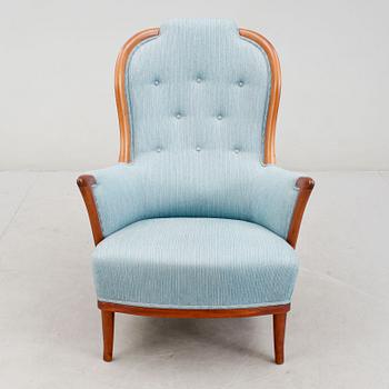 FÅTÖLJ, "Vår fru", Carl Malmsten, 1900-talets andra hälf.