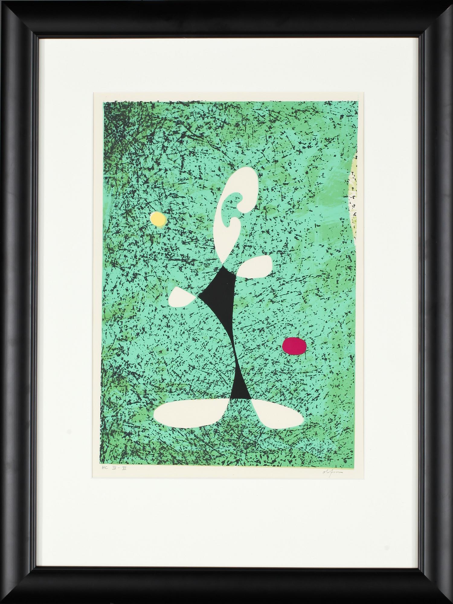 PIERRE OLOFSSON, färglitografi, signerad och numrerad HC IV - VI.