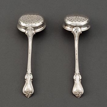 Christina Hammer, ströskedar, ett par, Stockholm 1849.