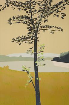 171. ALEX KATZ, färglitografi, 1970, signerad med blyerts 45/84, utgiven av Mourlot Press och Brooke Alexander Inc.