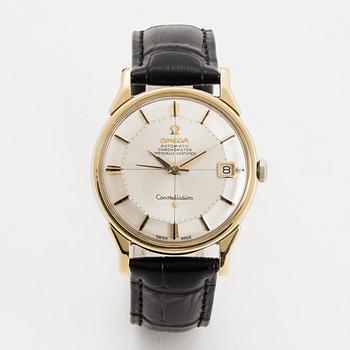 Omega, Constellation, Chronometer, "Pie-Pan", wristwatch, 34 mm.