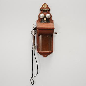 VÄGGTELEFON, 1900-talets början.