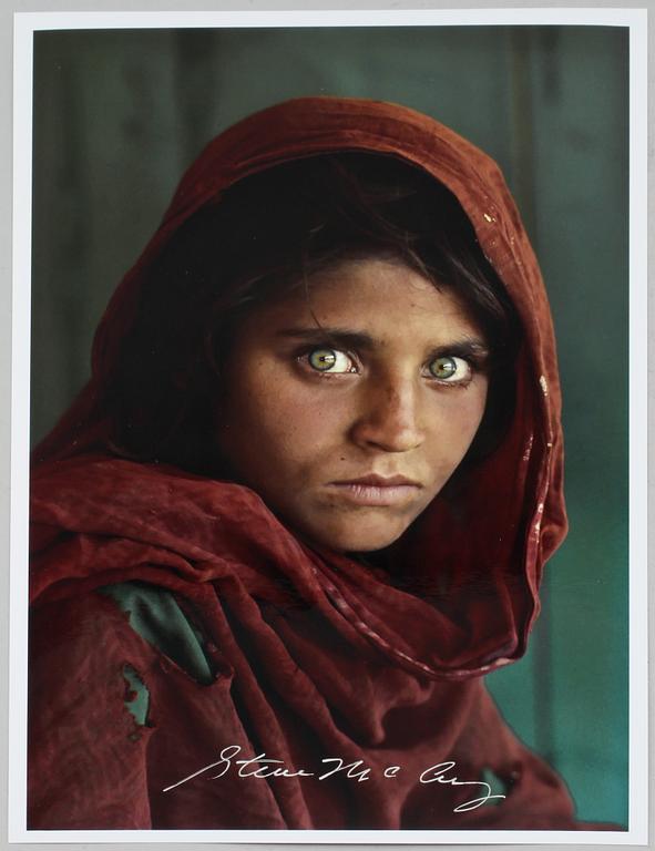 AUTOGRAFBILD, signerad Steven Mc Curry, 2000-tal.