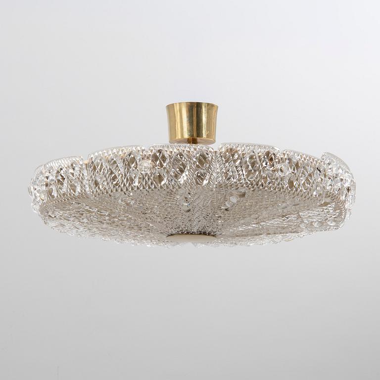 Carl Fagerlund, taklampa, Orrefors, 1900-talets andra hälft.