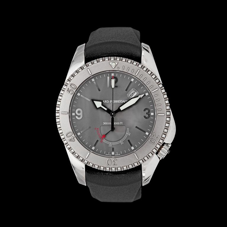 A Girard-Perregaux steel gentleman's wrist watch, automatic 2010.