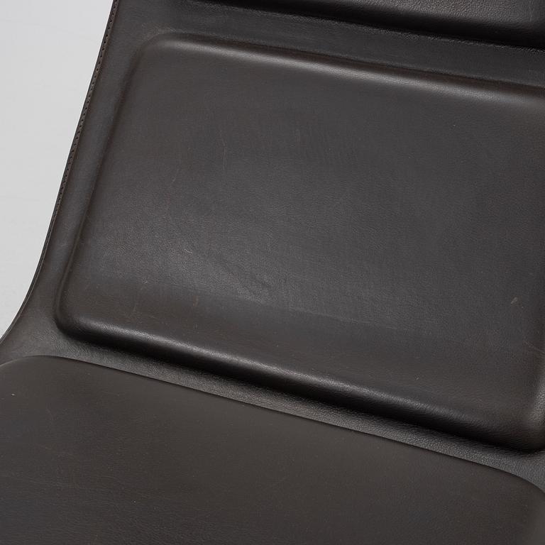 Jasper Morrison, armchairs, a pair, "Low and Pad", Cappelini, Italy,